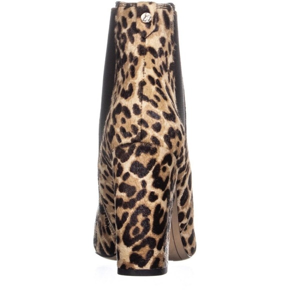 NIB Sam Edelman Case Chelsea Booties Leopard - Picture 2 of 10